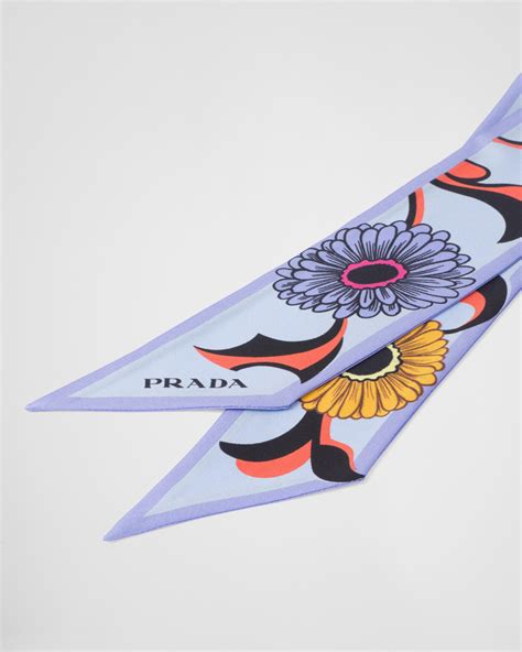 fondazione prada scarf|prada twilly scarf.